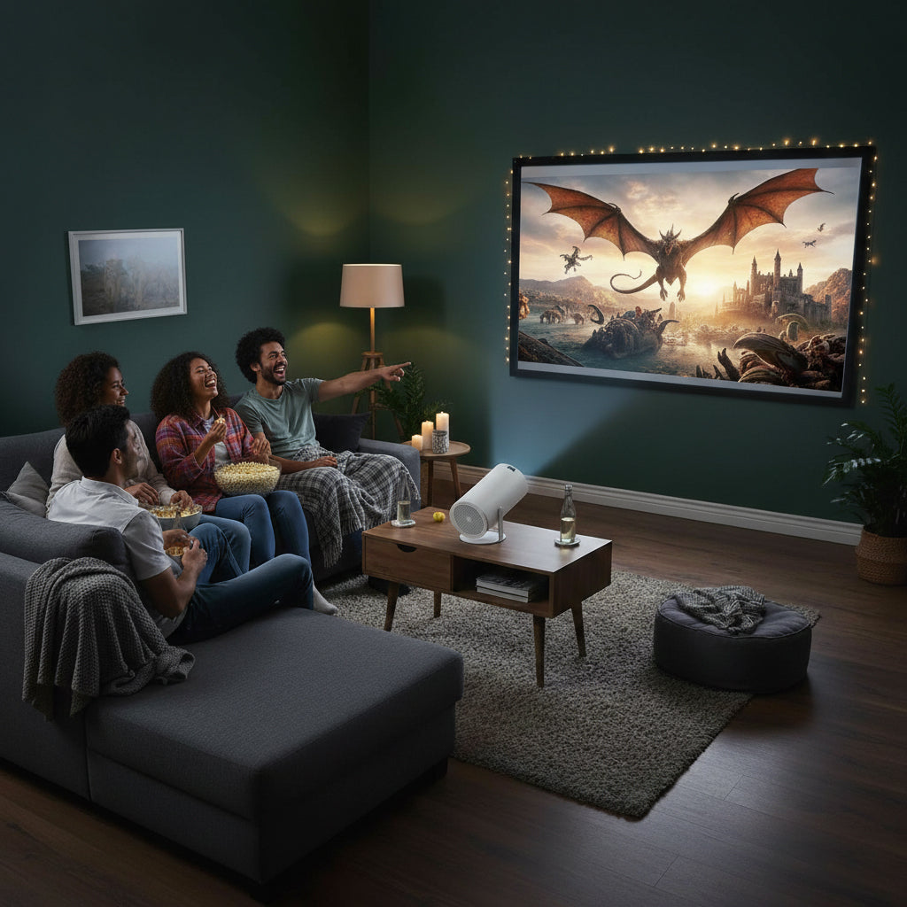 Penny Panda 4K Home Projector