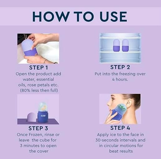 face roller massager + ice roller combo