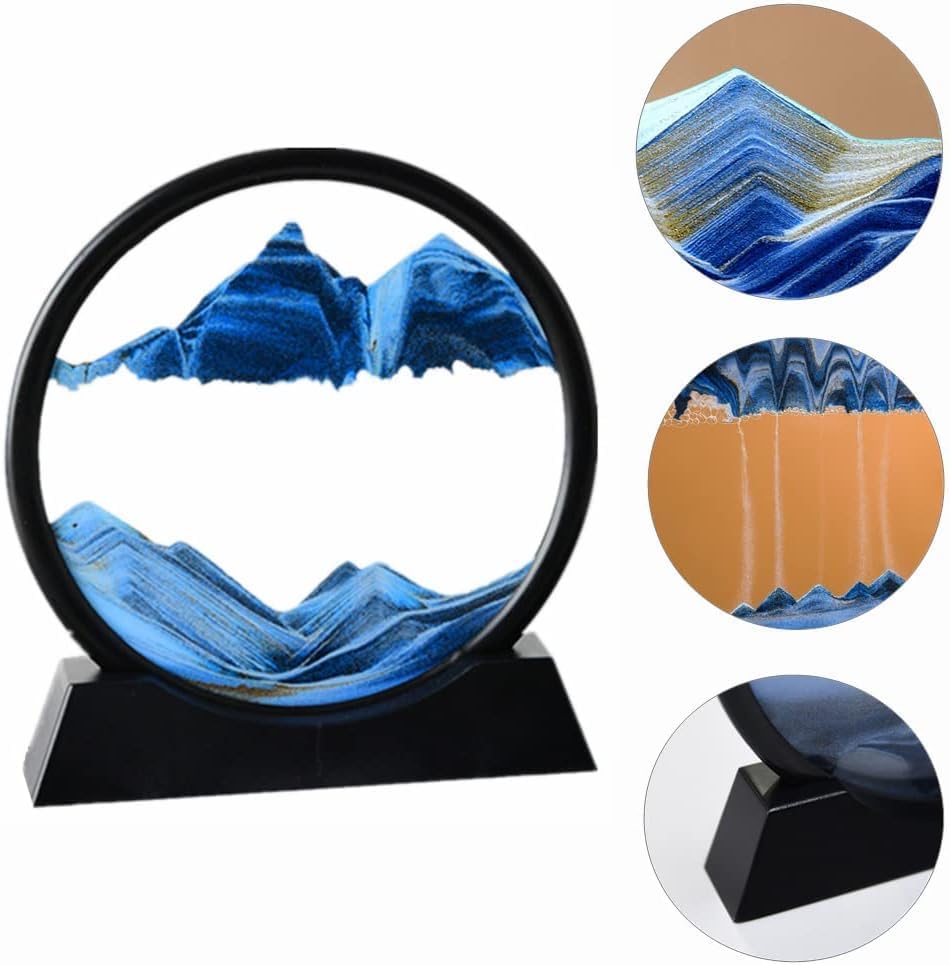 moving sand art liquid