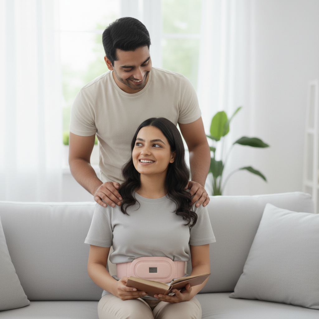 Penny Panda Cramp Relief Heating Pad