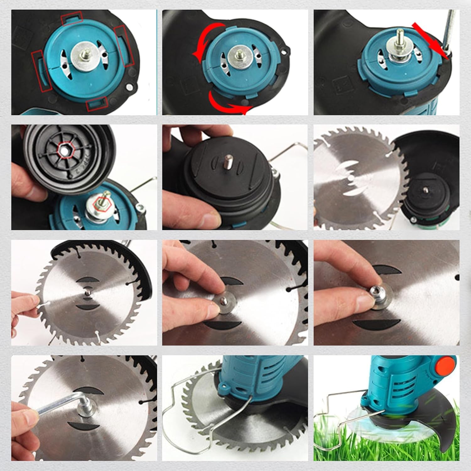 Penny Panda Electric Wireless Rechargeable Grass Cutter